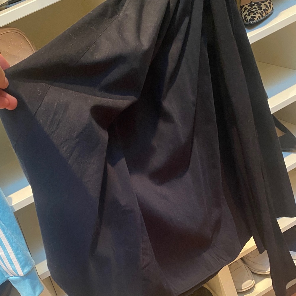Alfani Elegant Black MIDI Faux Wrap Summer Dress. EUC. Size 4 - Picture 7 of 13